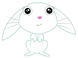 Size: 902x668 | Tagged: safe, artist:bronybyexception, artist:lahirien, derpibooru import, edit, angel bunny, faic, simple background, solo, transparent background, vector