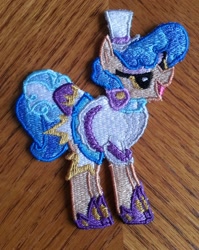 Size: 843x1058 | Tagged: safe, artist:ethepony, derpibooru import, sapphire shores, embroidery, patch