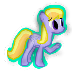 Size: 642x663 | Tagged: safe, artist:ravelight, derpibooru import, cloud kicker, simple background, solo, transparent background