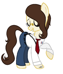 Size: 483x561 | Tagged: safe, artist:katze2012, derpibooru import, oc, oc only, earth pony, pony, bandage, clothes, recolor, solo