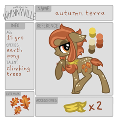 Size: 795x836 | Tagged: safe, artist:ivyhaze, derpibooru import, oc, oc only, autumn terra, solo