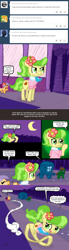 Size: 640x2308 | Tagged: safe, artist:ficficponyfic, derpibooru import, chickadee, ms. peachbottom, oc, cyoa, cyoa:peachbottom's quest, jezzie belle, super peel out, tumblr