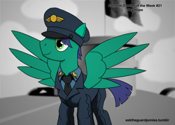 Size: 2450x1750 | Tagged: safe, artist:asktheguardponies, derpibooru import, oc, oc only, asktheguardponies, military, solo