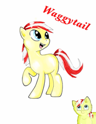 Size: 679x880 | Tagged: safe, artist:waggytail, derpibooru import, fluffy pony, pony, author avatar, solo