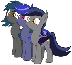 Size: 4947x4467 | Tagged: source needed, safe, artist:zee66, derpibooru import, oc, oc only, oc:echo, oc:night watch, oc:speck, bat pony, pony, absurd resolution, female, mare, simple background, transparent background, vector