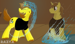 Size: 1368x800 | Tagged: safe, artist:razya, derpibooru import, oc, oc only, pony, unicorn, magic, vector