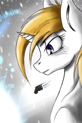 Size: 1600x2400 | Tagged: safe, artist:whitepone, derpibooru import, oc, oc only, oc:lumina, pony, unicorn, awakening, fanfic art, profile, solo