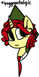 Size: 301x590 | Tagged: safe, artist:tipsygnostolgic, derpibooru import, oc, oc only, pony, unicorn, solo, unnamed oc