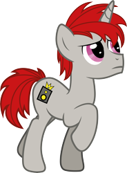 Size: 6000x8160 | Tagged: safe, artist:wewius, derpibooru import, oc, oc only, pony, absurd resolution, male, simple background, solo, stallion, transparent background, vector, worried