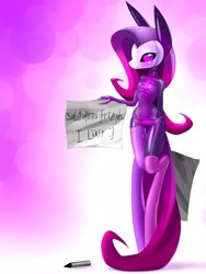 Size: 2250x2993 | Tagged: safe, artist:anthropony, derpibooru import, oc, oc only, oc:lixir, anthro, anthro oc, blushing, simple background, solo, transparent flesh