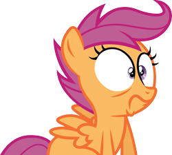 Size: 5030x4520 | Tagged: safe, artist:gray-gold, derpibooru import, scootaloo, absurd resolution, simple background, solo, transparent background, vector