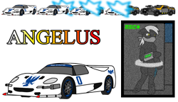 Size: 640x368 | Tagged: safe, artist:silnev, derpibooru import, oc, oc only, changeling, ridge racer revoultion, twisted metal