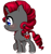 Size: 576x612 | Tagged: safe, artist:lexieskye, derpibooru import, oc, oc only, pony, unicorn, blushing, solo