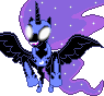 Size: 95x88 | Tagged: safe, artist:seahawk270, derpibooru import, nightmare moon, pixel art, solo