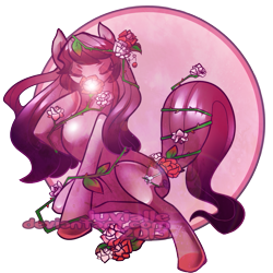 Size: 787x787 | Tagged: dead source, safe, artist:juvialle, derpibooru import, oc, oc only, flower, rose, simple background, solo, transparent background, unshorn fetlocks