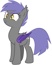 Size: 3925x4894 | Tagged: safe, artist:zee66, derpibooru import, oc, oc only, oc:midnight blossom, bat pony, pony, absurd resolution, simple background, solo, transparent background, vector