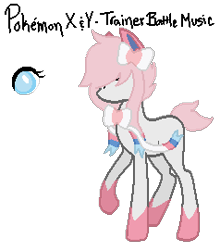 Size: 238x270 | Tagged: safe, artist:poisonlicious, derpibooru import, edit, adoptable, ninfia, nymphia, pokémon, pokémon x and y, ponified, solo, sylveon