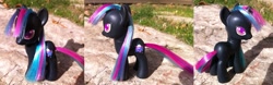 Size: 1393x434 | Tagged: safe, artist:seethecee, derpibooru import, oc, oc only, unicorn, brushable, custom, photo, toy