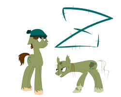 Size: 4000x3200 | Tagged: safe, artist:hellangelwolfrevenge, derpibooru import, cutie mark, ezekiel, ponified, total drama island