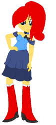 Size: 243x540 | Tagged: safe, derpibooru import, oc, oc only, oc:gaby, equestria girls, solo