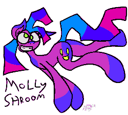 Size: 1708x1546 | Tagged: safe, artist:slitherkitty, derpibooru import, oc, oc only, oc:molly shroom, earth pony, pony, animated, solo