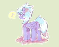 Size: 1000x800 | Tagged: safe, artist:xieril, derpibooru import, cloudchaser, pegasus, pony, female, mare, simple background, solo