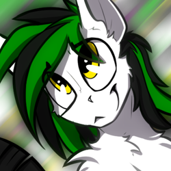 Size: 400x400 | Tagged: safe, artist:ralek, oc, oc only, oc:trance sequence, earth pony, pony, avatar, icon, male, solo