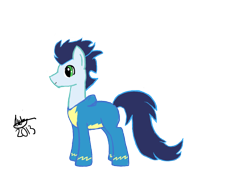 Size: 900x692 | Tagged: safe, artist:googlybear98, derpibooru import, soarin', simple background, solo, transparent background