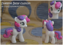 Size: 800x576 | Tagged: safe, artist:antych, derpibooru import, sweetie belle, brushable, custom, toy