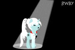 Size: 1024x690 | Tagged: safe, artist:superninja5506, derpibooru import, ponified, rwby, solo, weiss schnee