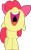 Size: 700x1140 | Tagged: safe, derpibooru import, apple bloom, pony, maw, nose in the air, open mouth, silly, silly pony, simple background, solo, tongue out, transparent background, uvula, vector