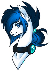 Size: 561x791 | Tagged: safe, artist:haventide, derpibooru import, oc, oc only, pony, bust, colored pupils, freestyle, male, solo, stallion