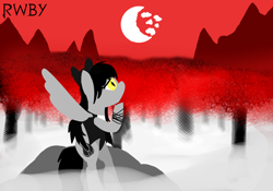 Size: 1070x747 | Tagged: safe, derpibooru import, blake belladonna, ponified, rwby, solo