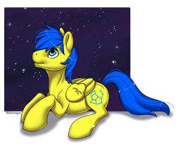 Size: 1012x827 | Tagged: safe, artist:blithedragon, derpibooru import, oc, oc only, oc:orion, pegasus, pony, solo