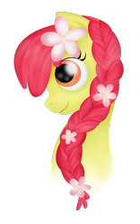 Size: 969x1553 | Tagged: safe, artist:ariah101, derpibooru import, apple bloom, earth pony, pony, female, filly, simple background, solo, transparent background