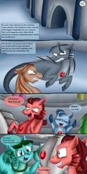 Size: 1024x2048 | Tagged: safe, artist:queentigrel, sonata dusk, oc, siren, a dazzling winter, comic, flashback, younger