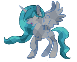 Size: 613x491 | Tagged: safe, artist:gabythehedgehog, derpibooru import, oc, oc only, alicorn, pony, alicorn oc, crystal form, female, mare, solo