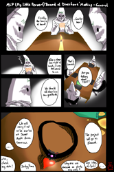 Size: 1345x2022 | Tagged: safe, derpibooru import, human, /mlp/, comic, cult, goldie and the /mlp/ conspiracy, kkk, ku klux klan