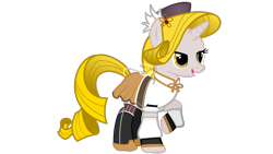 Size: 1280x720 | Tagged: safe, artist:sbbbugsy, derpibooru import, mami tomoe, ponified, puella magi madoka magica, solo