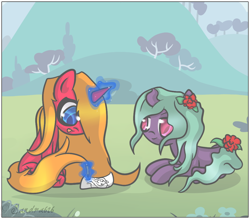 Size: 1016x890 | Tagged: safe, artist:sandra626, derpibooru import, oc, oc only, pony, unicorn, commission, kiera, rose