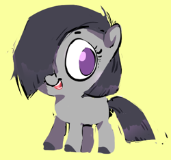 Size: 410x383 | Tagged: safe, artist:tweissie, derpibooru import, marble pie, pony, mane, solo