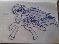 Size: 2560x1920 | Tagged: safe, artist:tenebristayga, derpibooru import, oc, oc only, pegasus, pony, bow, solo