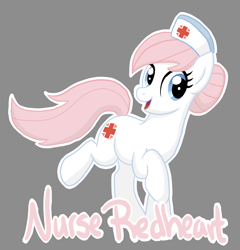 Size: 5758x6000 | Tagged: safe, artist:velocityraptor, nurse redheart, earth pony, pony, absurd resolution, adoredheart, solo