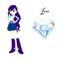 Size: 816x727 | Tagged: safe, artist:tierrayaoi, derpibooru import, oc, oc only, oc:jem, dracony, hybrid, equestria girls, eqg promo pose set, equestria girls-ified, interspecies offspring, offspring, parent:rarity, parent:spike, parents:sparity, solo