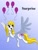 Size: 1200x1569 | Tagged: safe, artist:starbat, derpibooru import, surprise, pegasus, pony, g1, blue background, cutie mark, flying, gradient background, happy, simple background, solo, spread wings, tail bow, wings