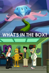 Size: 442x656 | Tagged: safe, derpibooru import, season 4, exploitable meme, futurama, mystery box of plot importance, what's in the box?