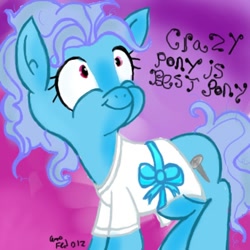 Size: 400x400 | Tagged: safe, artist:pinkiepiegasm, derpibooru import, screw loose, best pony, puffy cheeks, solo