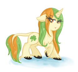 Size: 720x669 | Tagged: safe, artist:shimapandreams, derpibooru import, oc, oc only, classical unicorn, leonine tail, solo