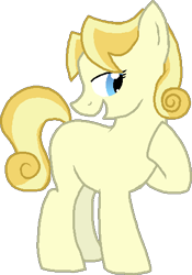 Size: 341x488 | Tagged: safe, artist:starryoak, derpibooru import, earth pony, pony, blank flank, masseuse pony, quake, reverse trap, simple background, solo, transparent background