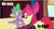 Size: 855x466 | Tagged: safe, derpibooru import, apple bloom, spike, dragon, just for sidekicks, image macro